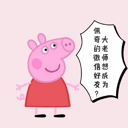 海南小豬佩奇什么梗_大張偉卡通朋友圈什么意思