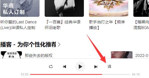 網(wǎng)易云桌面歌詞開啟教程