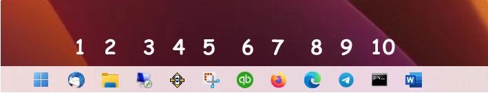 win11不用鼠標怎么打開任務欄應用