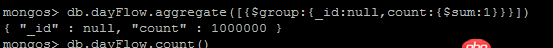 java - mongodb分片集群下，count和聚合統計問題