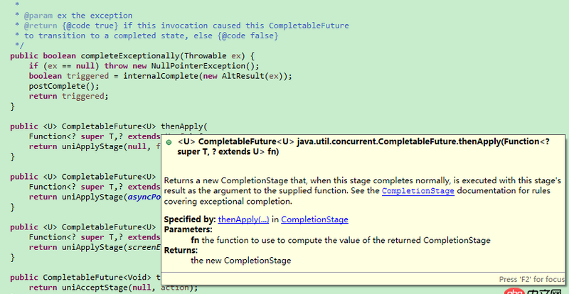 java - Eclipse：為何方法默認未顯示注釋，鼠標懸浮卻可以看到注釋呢？