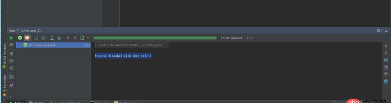 java - Android studio 新項目運行結果都是Process finished with exit code 0