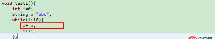 java - 為什么說String的拼接會產生很多的無用對象呢？