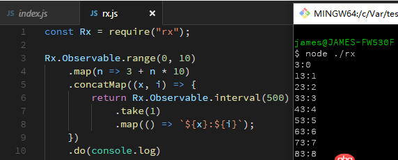 android - RxJavar用什么操作符可以使數據每隔一段時間取出一個