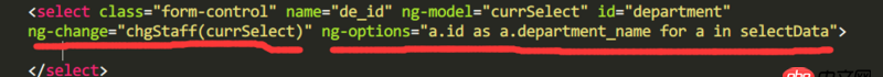 javascript - ng-options 設(shè)置默認(rèn)選項(xiàng)，不是設(shè)置第一個(gè)哦，看清楚了！