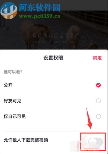 抖音APP設(shè)置不讓他人下載自己視頻的方法步驟