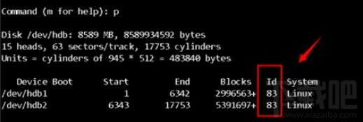 linux下分區(qū)id如何修改