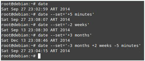 linux修改系統日期命令