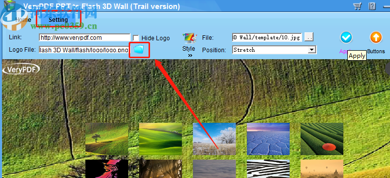 VeryPDF PPT to Flash 3D Wall將PPT轉(zhuǎn)換成flash動畫的方法
