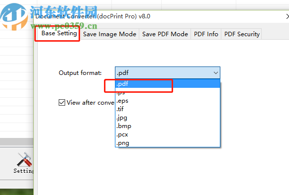 VeryPDF Document Converter將Excel轉換成PDF的方法