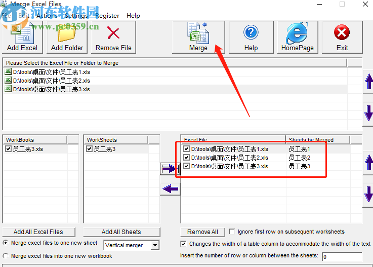 merge excel files合并Excel文件的方法步驟