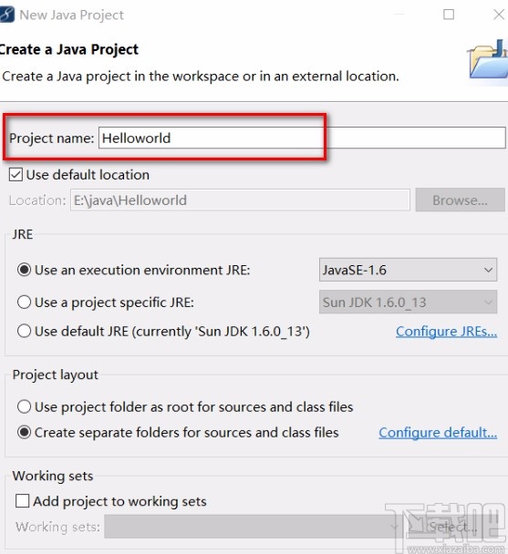 myeclipse創(chuàng)建java項(xiàng)目的方法