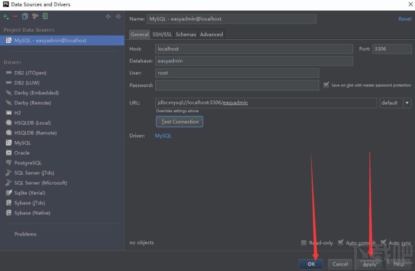 phpstorm調用數據庫的方法