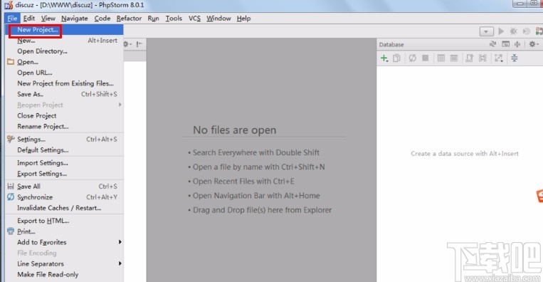 phpstorm創建新項目的操作方法