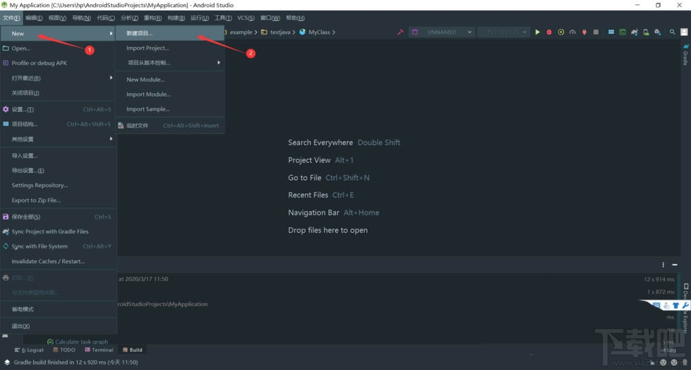 android studio新手如何創建項目？androidstudio的使用方法