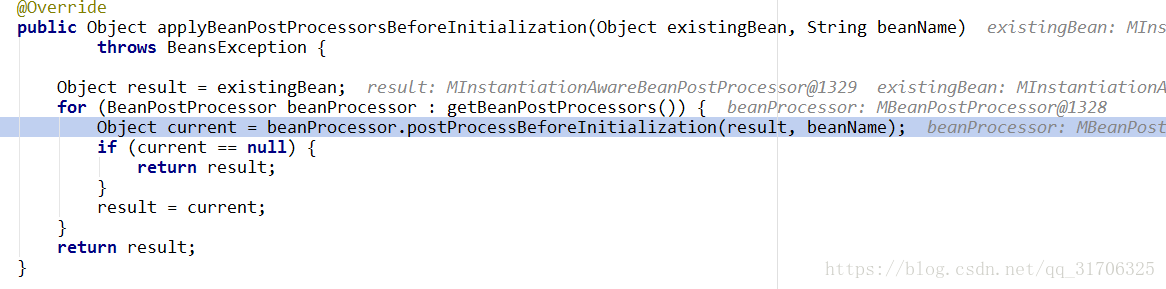淺談Spring中幾個PostProcessor的區別與聯系