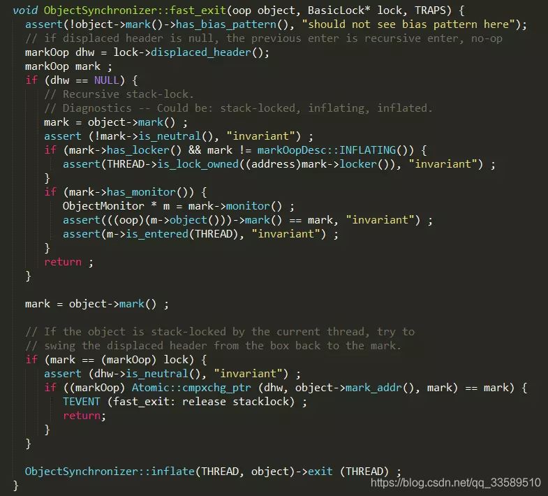 Java同步關(guān)鍵字synchronize底層實(shí)現(xiàn)原理解析