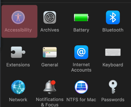 macOS鼠標指針樣式設(shè)置方法介紹