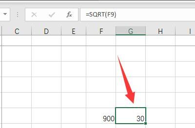 excel開根號公式計算方法
