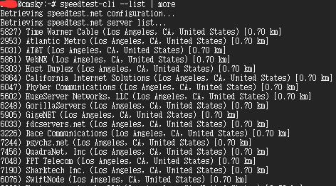 Speedtest測速怎么看？Linux Speedtest測試方法