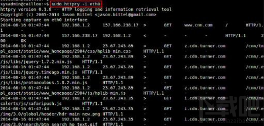 Linux上怎樣查探HTTP流量