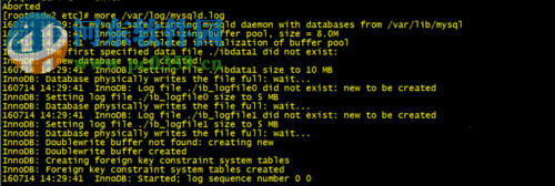 linux下啟動mysql服務(wù)的方法
