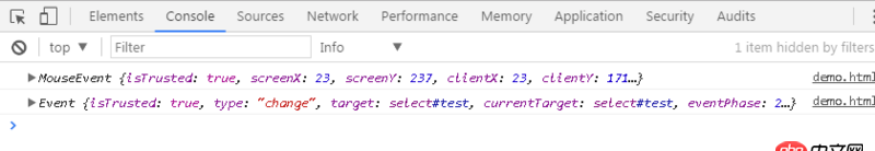 javascript - 請指條明路，angular的$event，在select中卻是undefined？
