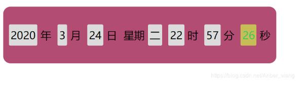 js實現小時鐘效果