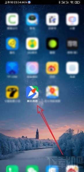 騰訊地圖app導(dǎo)航時顯示附近優(yōu)惠信息的方法