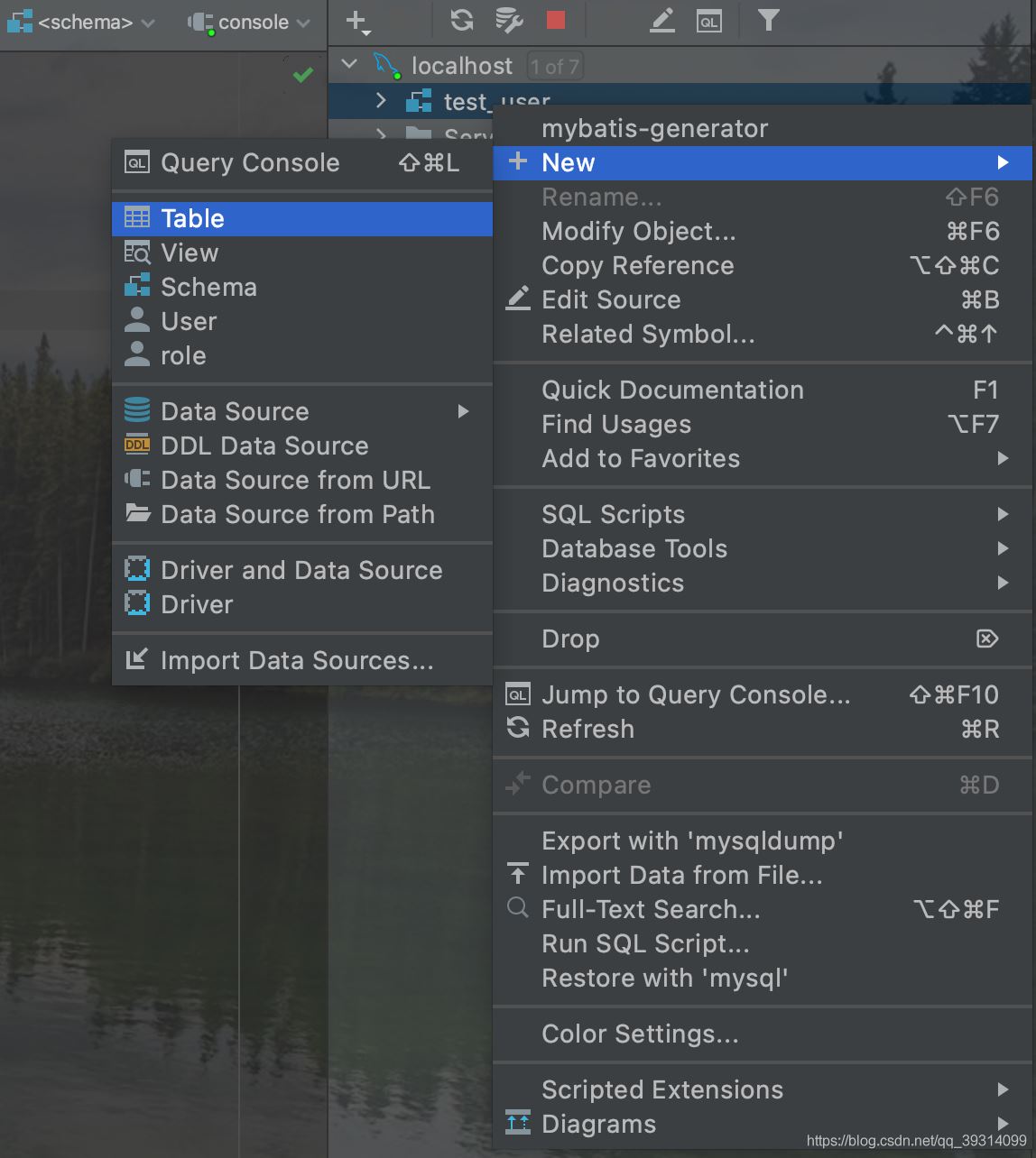 使用idea的database模塊繪制數(shù)據(jù)庫er圖的方法