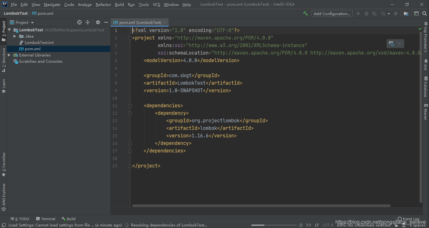IDEA中安裝和使用Lombok插件的方法