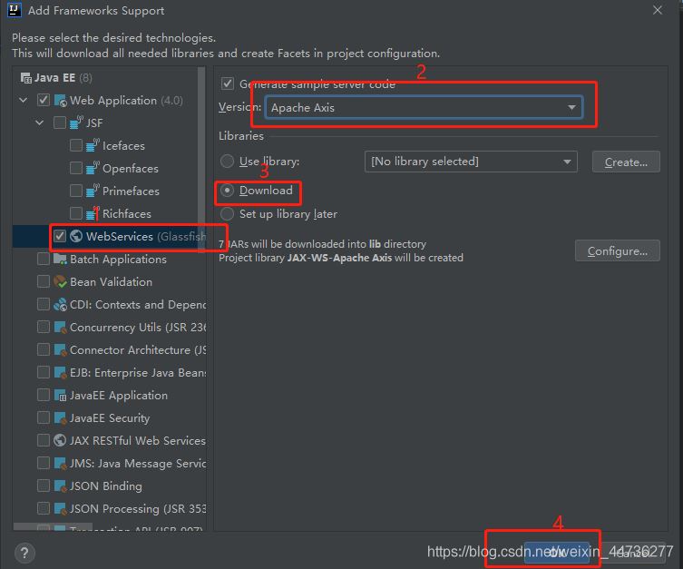 IDEA利用自帶Axis工具和wsdl文件反向生成服務端客戶端代碼圖文詳解