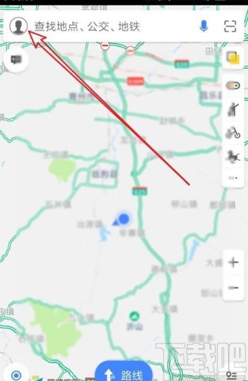 高德地圖app調(diào)整地圖字體大小的操作方法