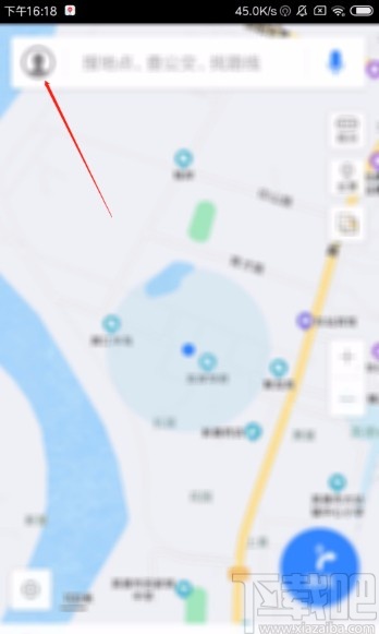 百度地圖app開啟消息通知的方法