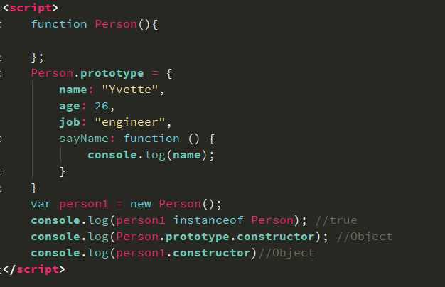 JS創建對象幾種不同方法詳解