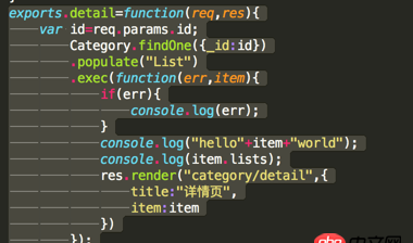 html - mongoose里面的populate沒用？