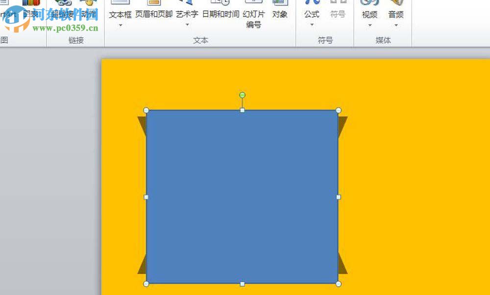 PPT給照片添加膠帶粘貼的方法