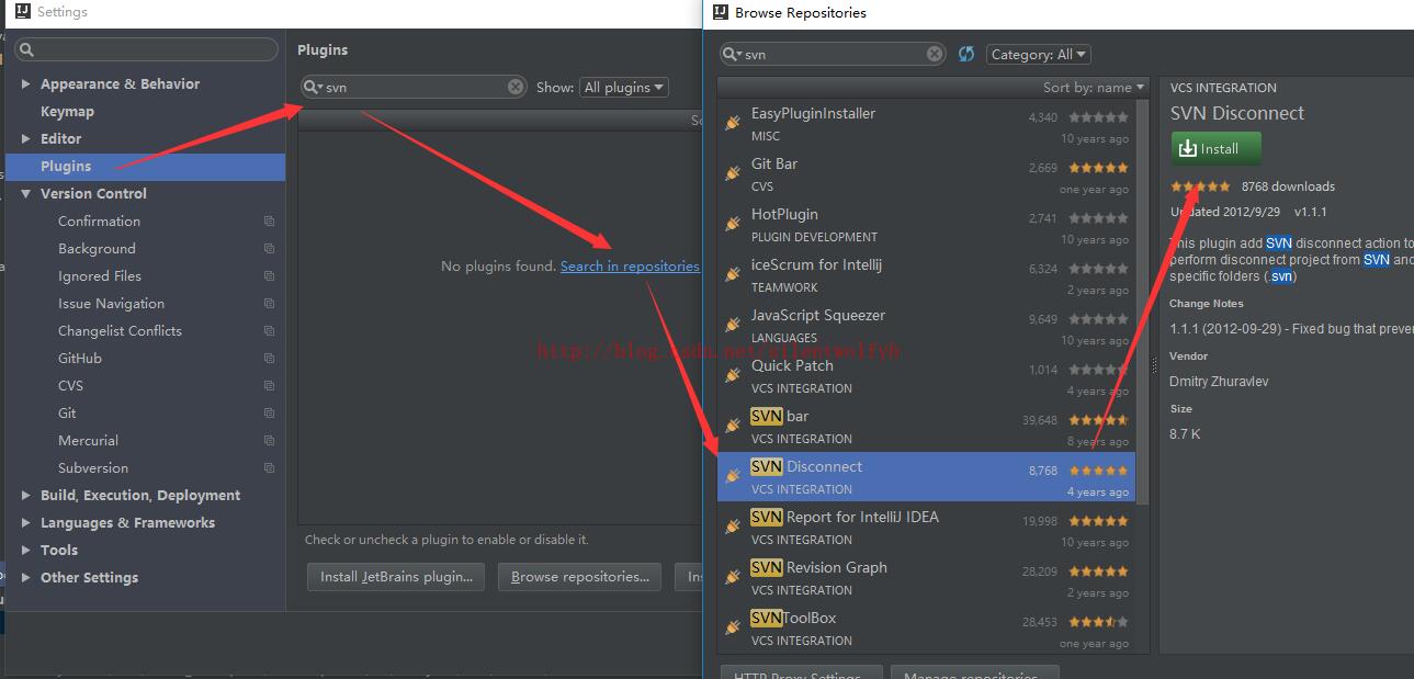 IDEA取消SVN關(guān)聯(lián),再重新分享項(xiàng)目的操作