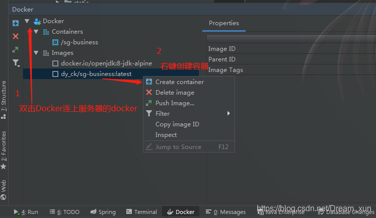 idea集合docker實現鏡像打包一鍵部署