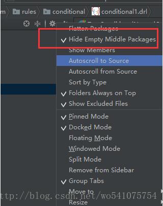 IDEA讓包分層顯示的實現方式