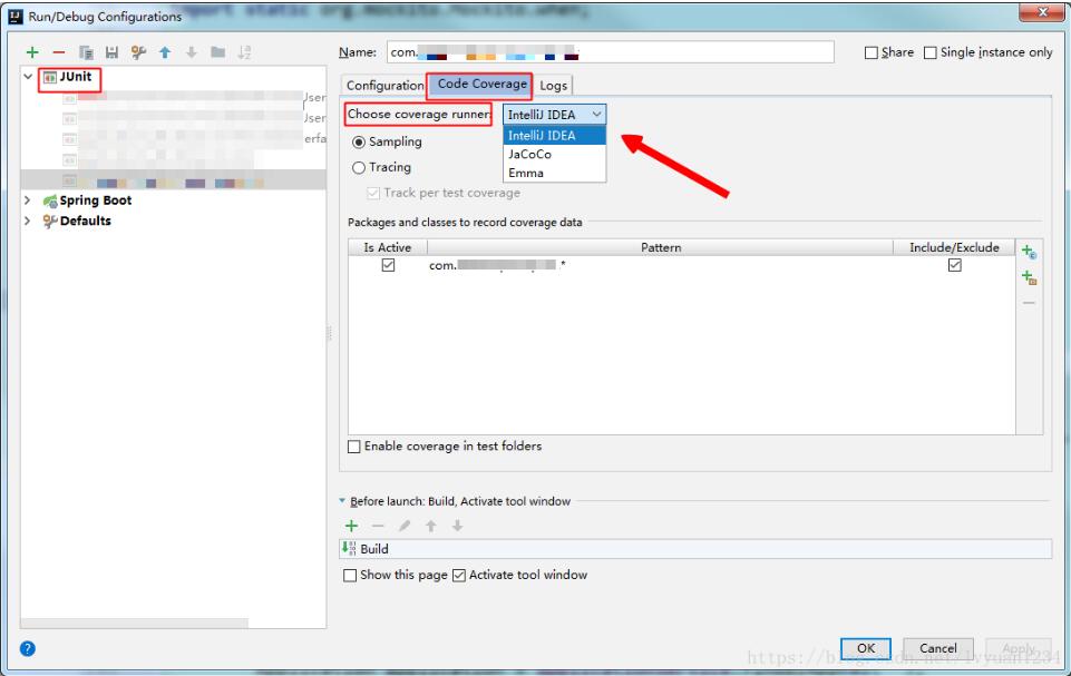 在idea中使用JaCoCo插件統(tǒng)計(jì)單元測試覆蓋率的實(shí)現(xiàn)