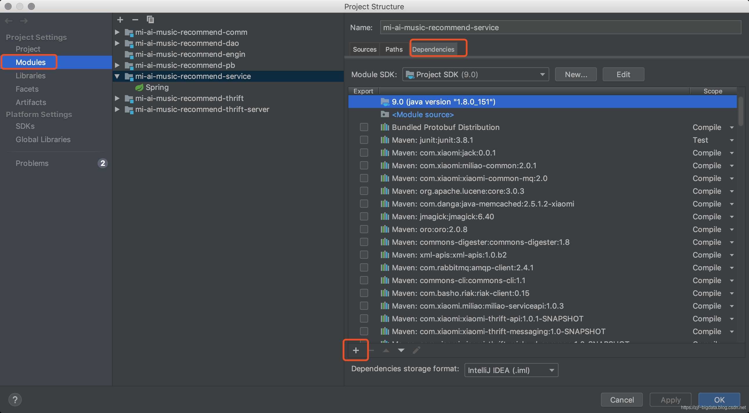 Intellij Idea 多模塊Maven工程中模塊之間無法相互引用問題