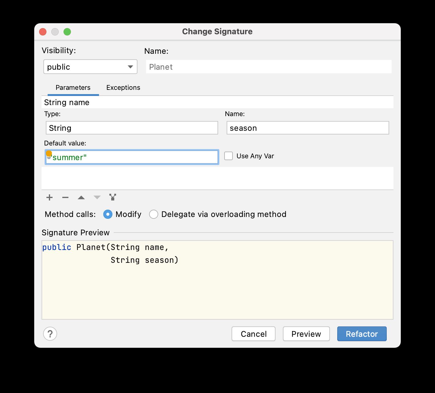 IntelliJ IDEA 2020.3通過(guò)重命名內(nèi)聯(lián)重構(gòu)代碼