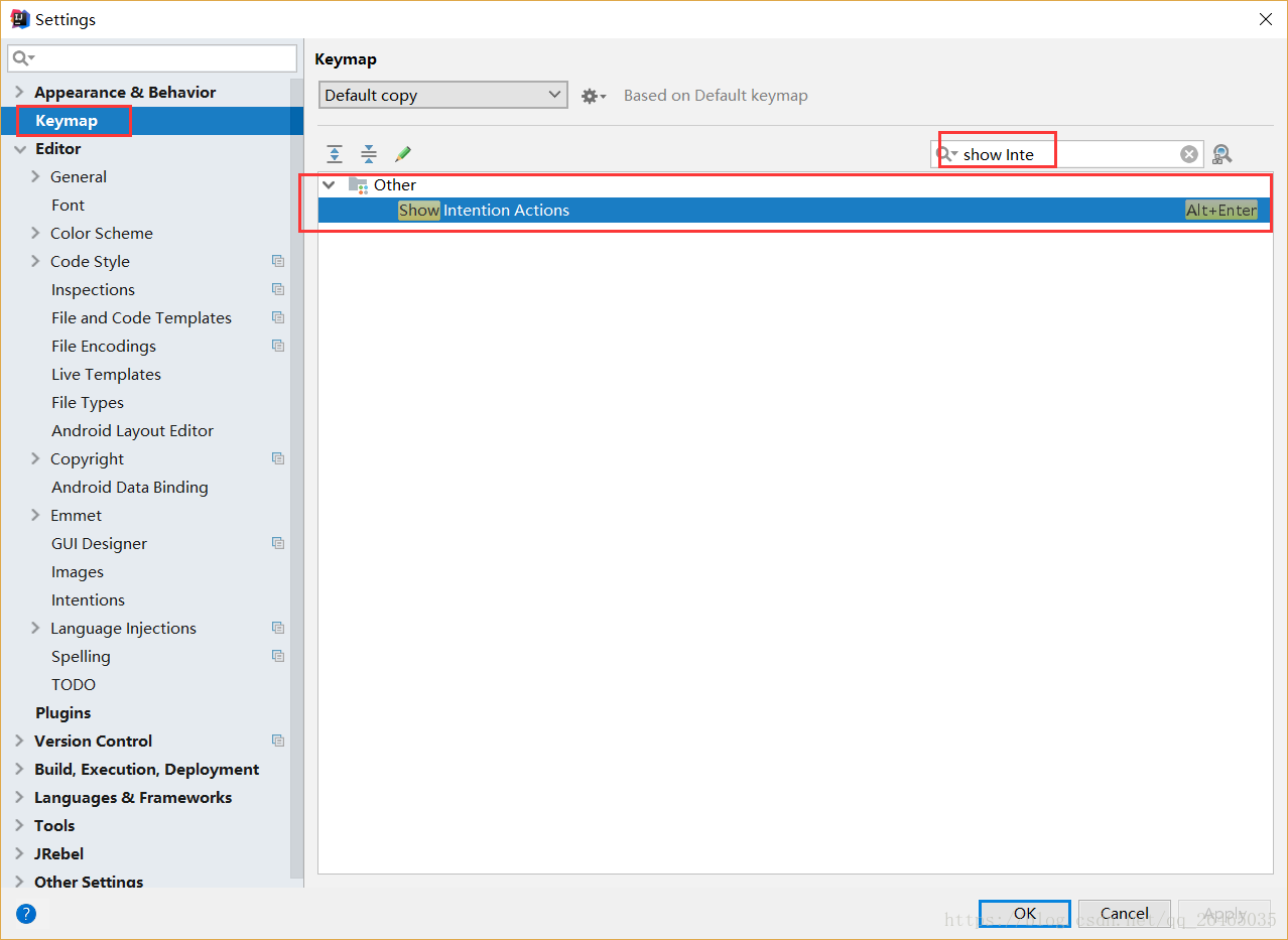解決IDEA中快捷鍵Alt+Enter不能使用的問題