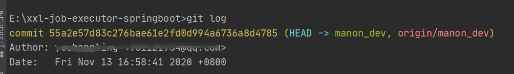 IDEA中git撤回上一次push的方法（指定回到某個版本）