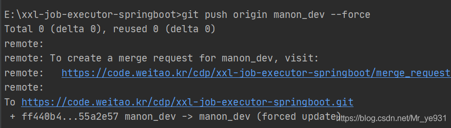 IDEA中git撤回上一次push的方法（指定回到某個版本）
