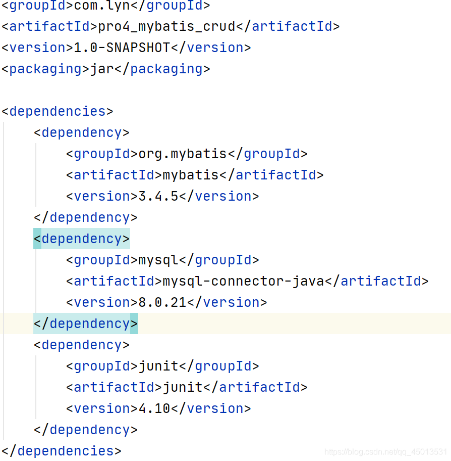基于XML的MyBatis的環(huán)境搭建過程詳解（IDEA）