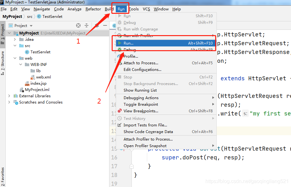 IntelliJ IDEA2020.2.2創建Servlet方法及404問題