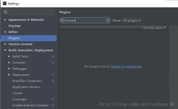 intelli idea中配置Tomcat找不到的解決辦法