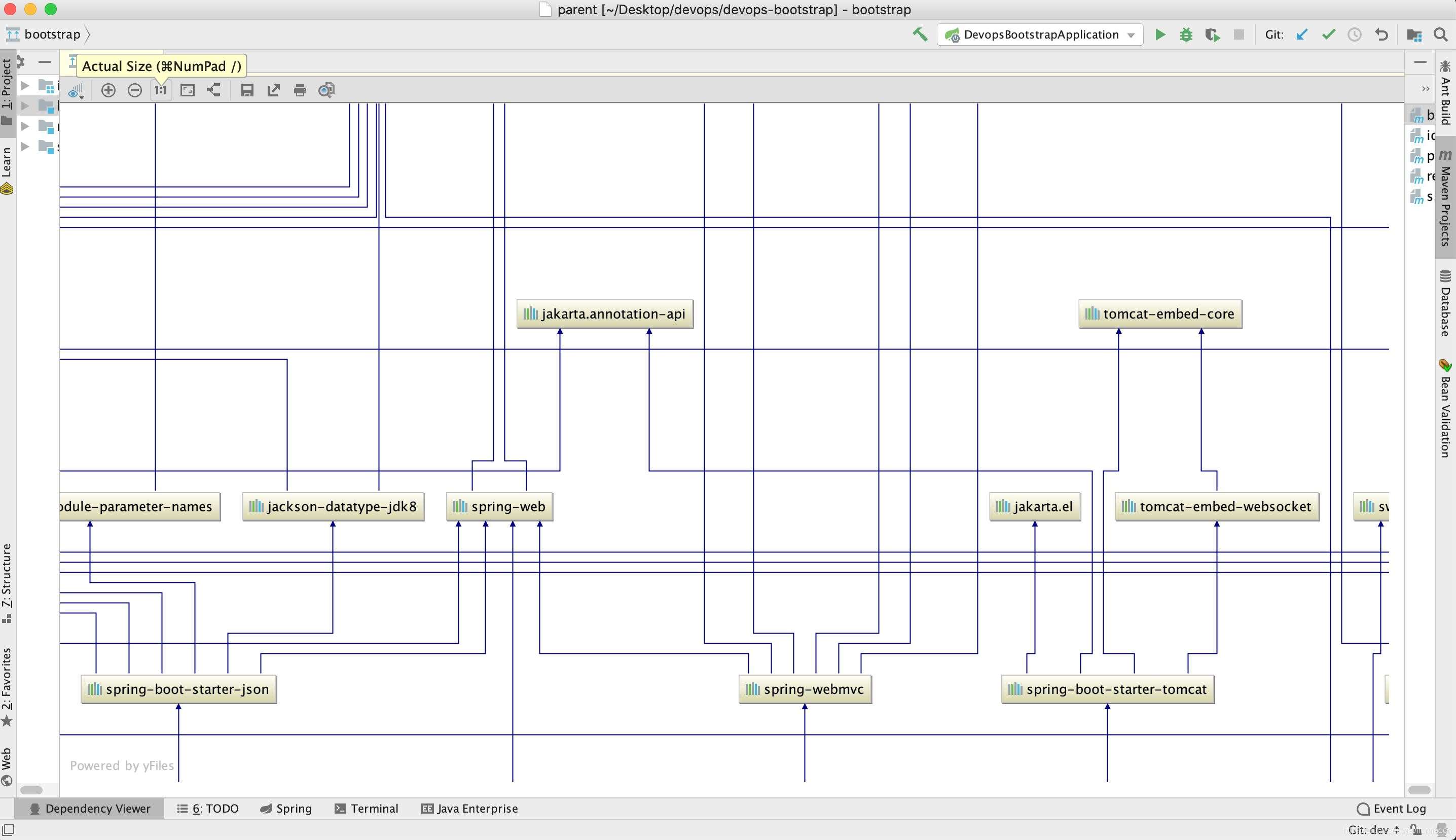 如何在IDEA中查看依賴關系的方法步驟